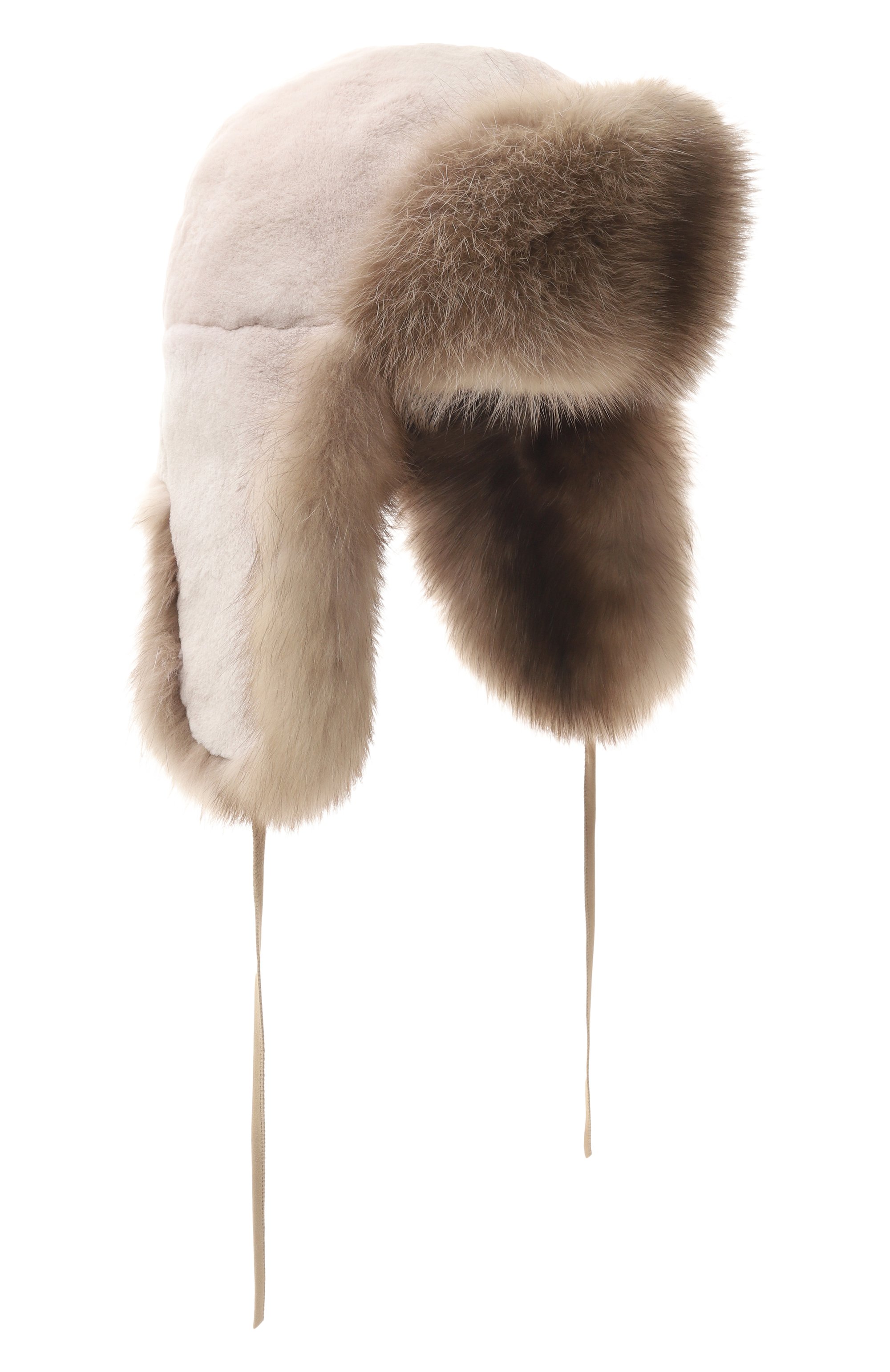 Меховая шапка-ушанка майкл из соболя и норки FURLAND, арт. 0201419750026100016, фото 1