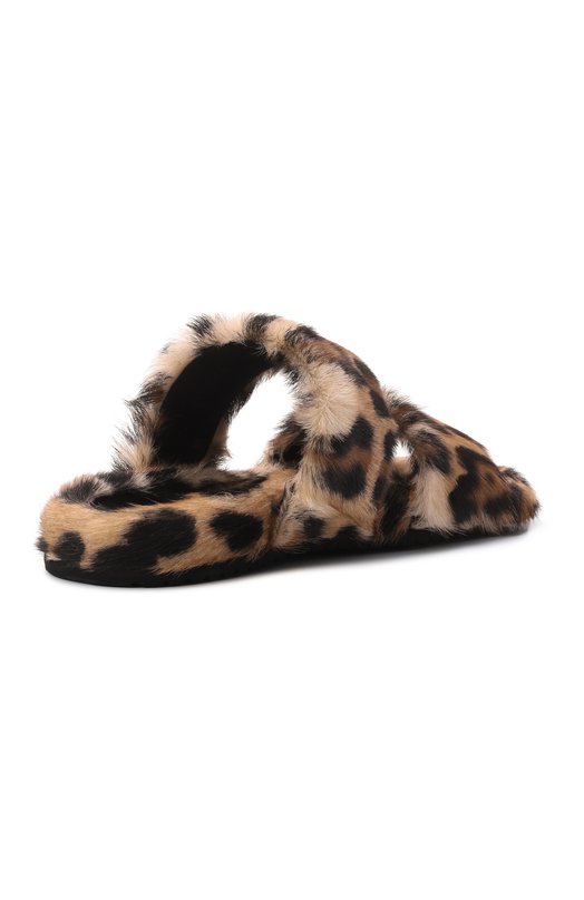 Шлепанцы из козлика Dolce & Gabbana CQ0712/A0081 Леопардовый  CQ0712/A0081 Фото 5