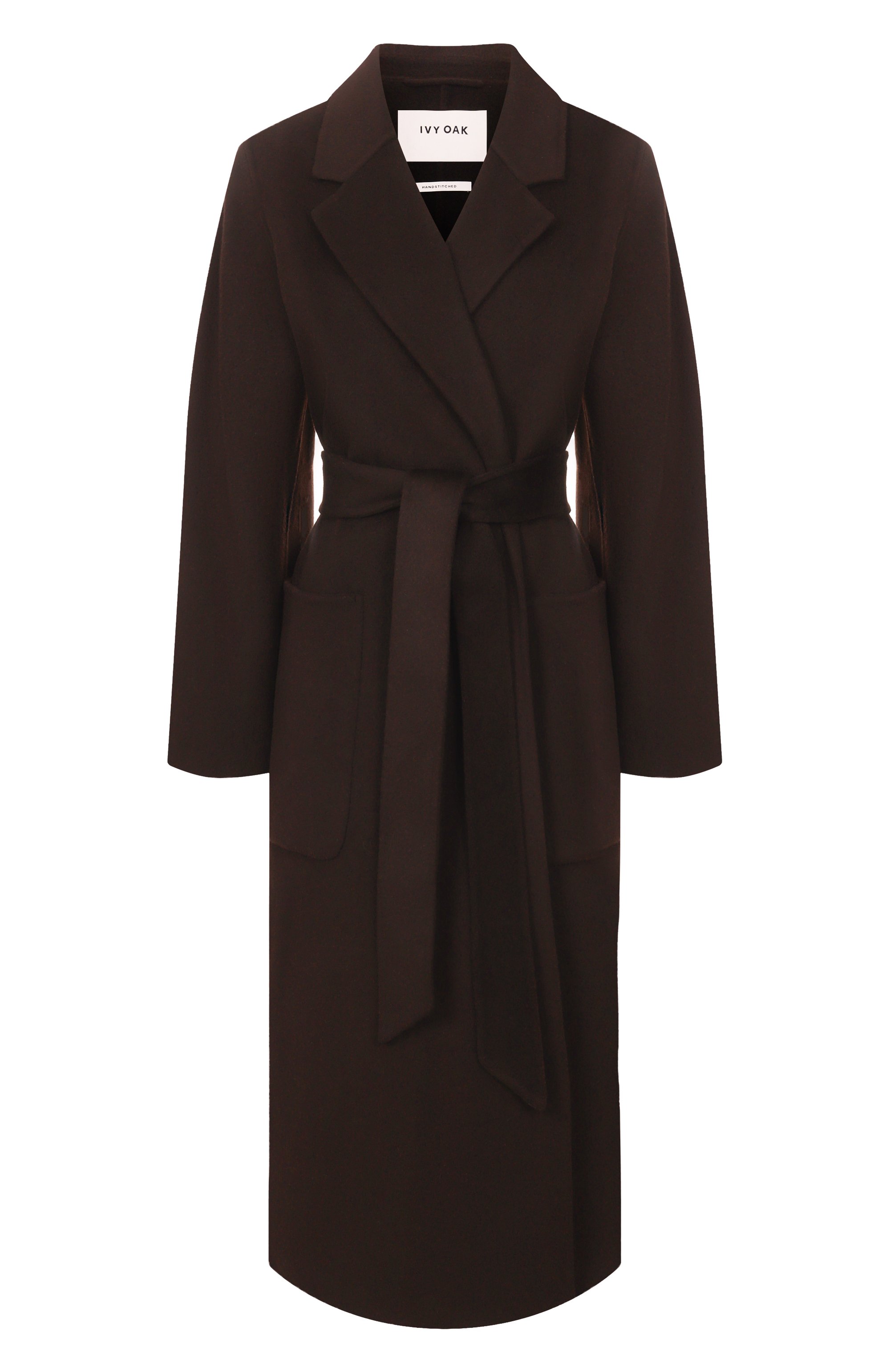 Шерстяное пальто IVY OAK коричневого цвета по цене 65550 руб., арт. I0111046/CELIA, фото 1 Шерстяное пальто IVY OAK, арт. I0111046/CELIA, фото 1