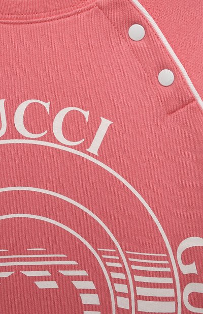 Удлиненный свитшот из хлопка GUCCI, арт. 642601/XJC7E, фото 3