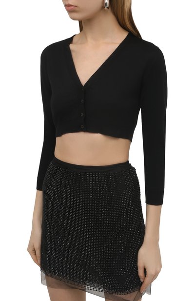 Кардиган из кашемира и шелка PRADA, арт. P25I66-10AJ-F0002-221, фото 3