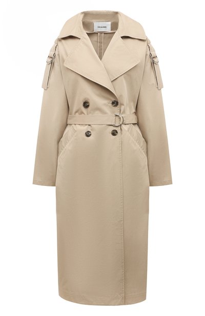 Хлопковый тренч YVES SALOMON, арт. 21EYM00813GAC0, фото 1