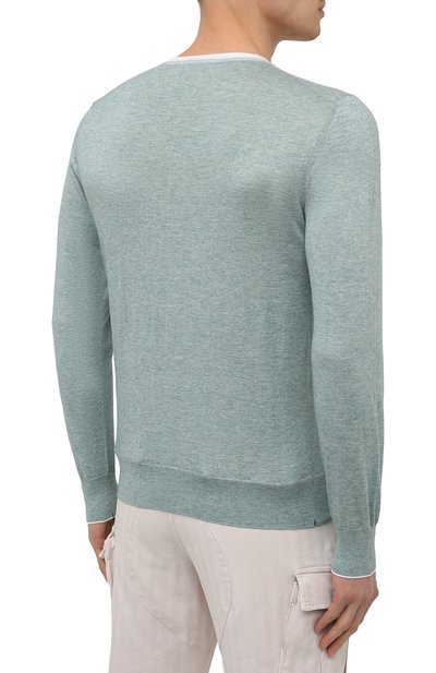 Джемпер из хлопка и кашемира FIORONI, арт. MK22609A3, фото 4