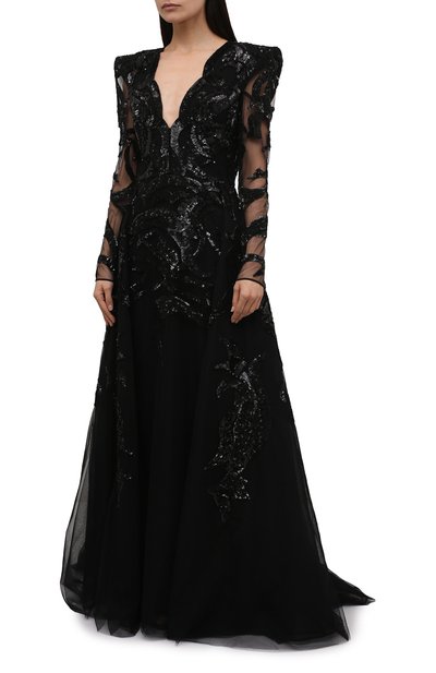 Платье с пайетками ZUHAIR MURAD, арт. DRP21003/EMC0004, фото 3