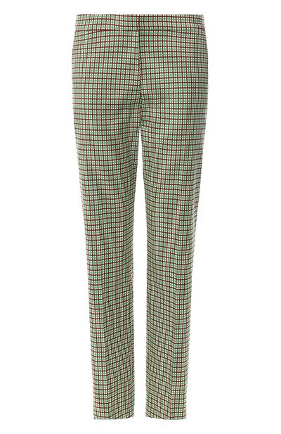 Женские брюки в клетку DRIES VAN NOTEN, арт. 191-30958-7034