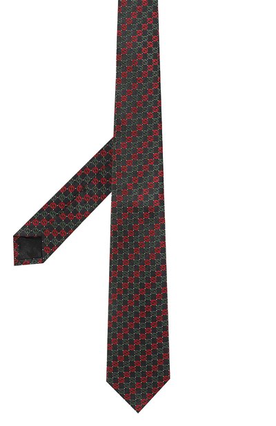 Шелковый галстук GUCCI, арт. 644510 4E002, фото 3