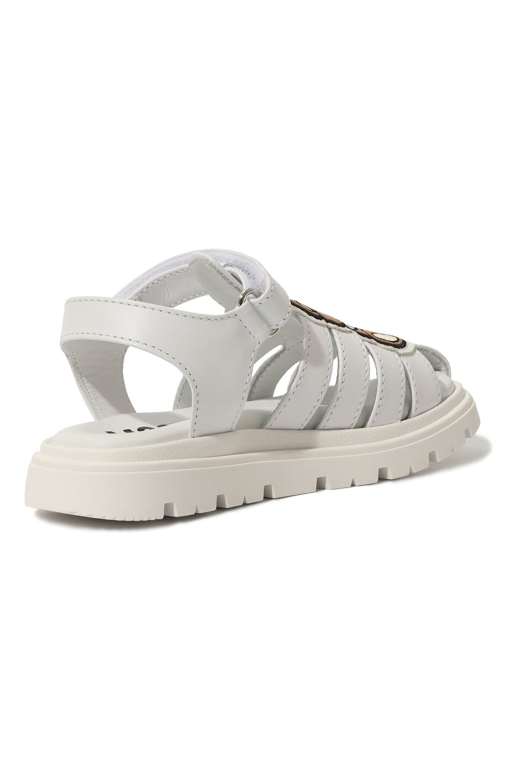 Кожаные сандалии MOSCHINO, арт. 77398/VAR03/28-35, фото 3