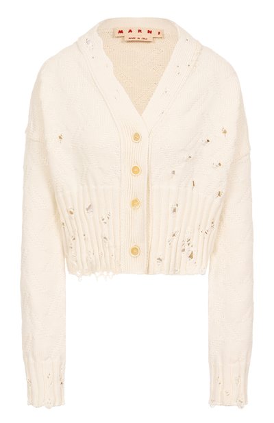 Женский хлопковый кардиган MARNI, арт. CDMD0403A0/UFC658