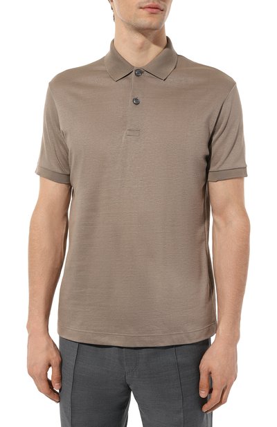 Поло изо льна и хлопка KITON, арт. UMK0234, фото 3
