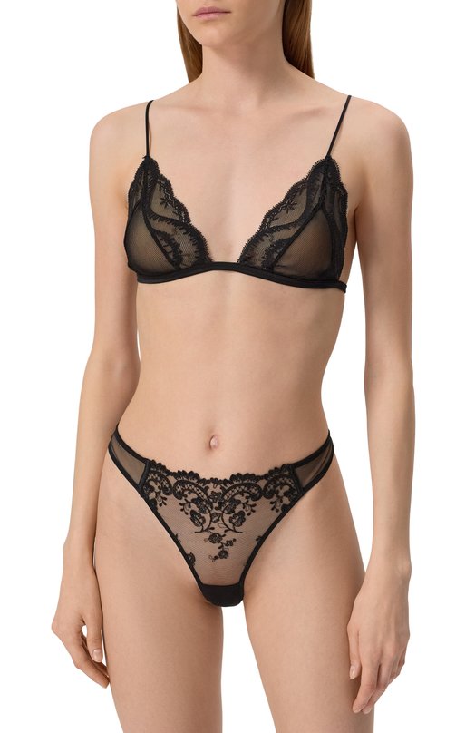 Трусы-стринги Kiki De Montparnasse C001PN024 Чёрный  C001PN024 Фото 2