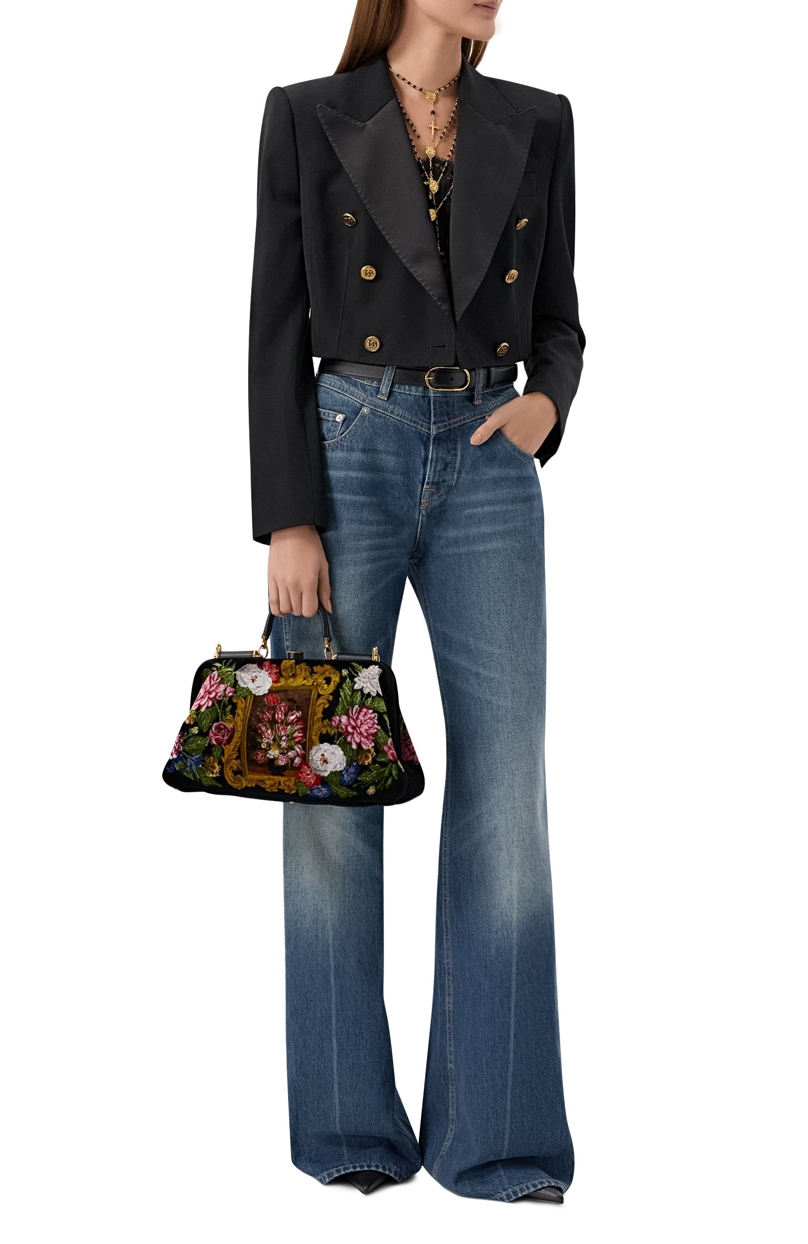 Сумка grandma large DOLCE & GABBANA коричневого цвета по цене 995000 руб., арт. BB7992/B3T59, фото 3 Сумка grandma large DOLCE & GABBANA, арт. BB7992/B3T59, фото 3