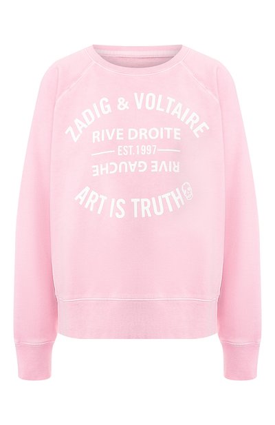 Женский хлопковый свитшот ZADIG AND VOLTAIRE, арт. SHTN7101F