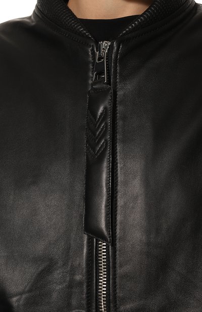 Кожаный бомбер MANOKHI, арт. A00280S, фото 5