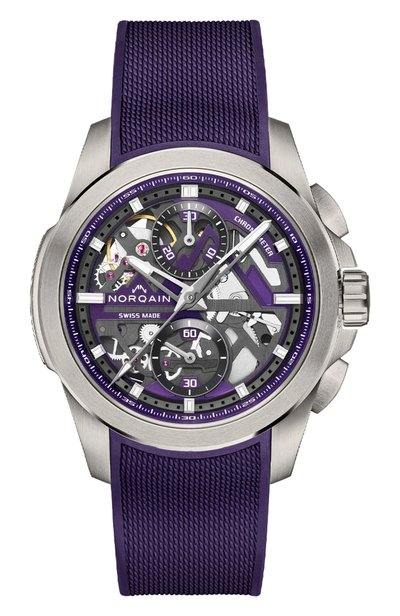 Мужские часы independence skeleton chrono NORQAIN, арт. N3200.40T03.P01.R01