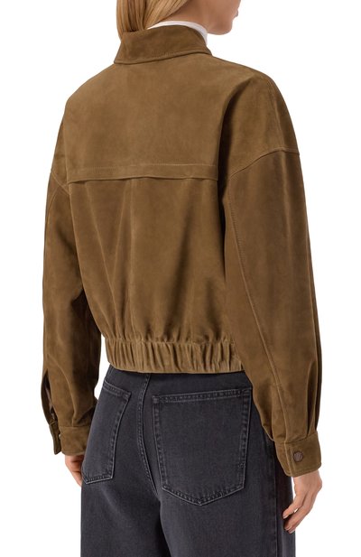 Замшевый бомбер MASLOV, арт. MZK07, фото 4