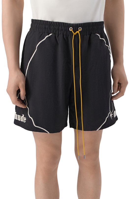 Шорты Rhude RHSS26SH01005 Чёрный  RHSS26SH01005 Фото 3