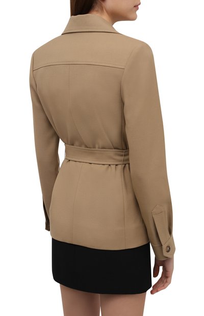 Шерстяной жакет SAINT LAURENT, арт. 648679/Y7B73, фото 4