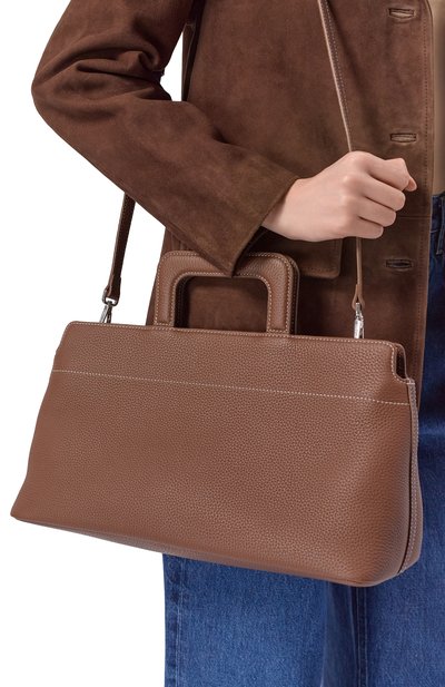 Сумка phd 12 STOREEZ коричневого цвета по цене 39000 руб., арт. 136999, фото 2 Сумка phd 12 STOREEZ, арт. 136999, фото 2