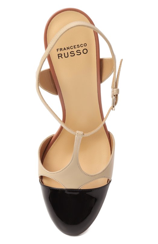 Кожаные туфли Francesco Russo R1P926/N220 Разноцветный  R1P926/N220 Фото 6