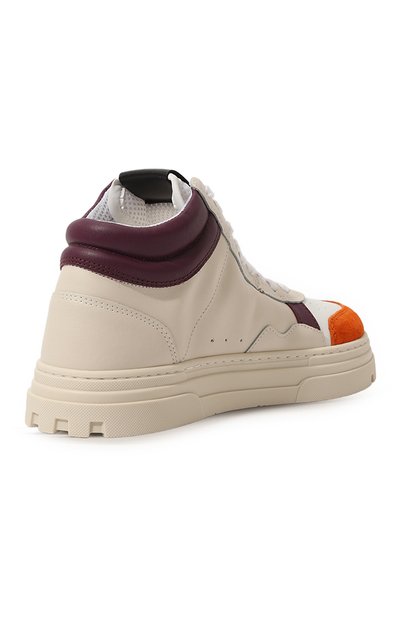 Кожаные кеды PATRIZIA PEPE, арт. 8Z0099_V020, фото 5