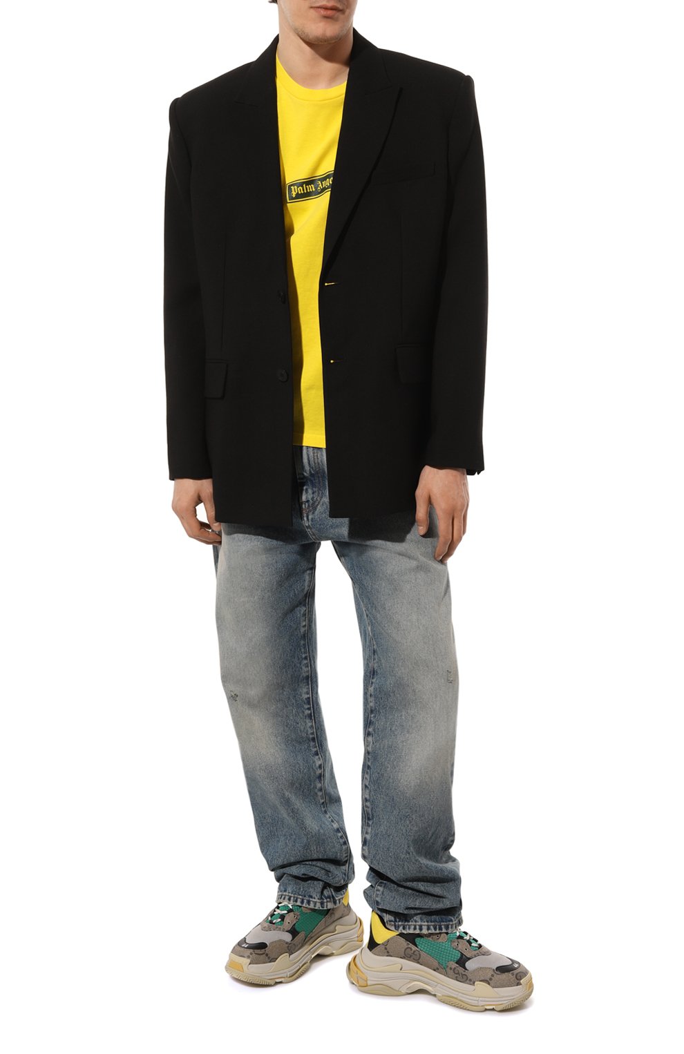 Комбинированные кроссовки gucci x balenciaga triple s GUCCI, арт. 681067 UMO20, фото 2