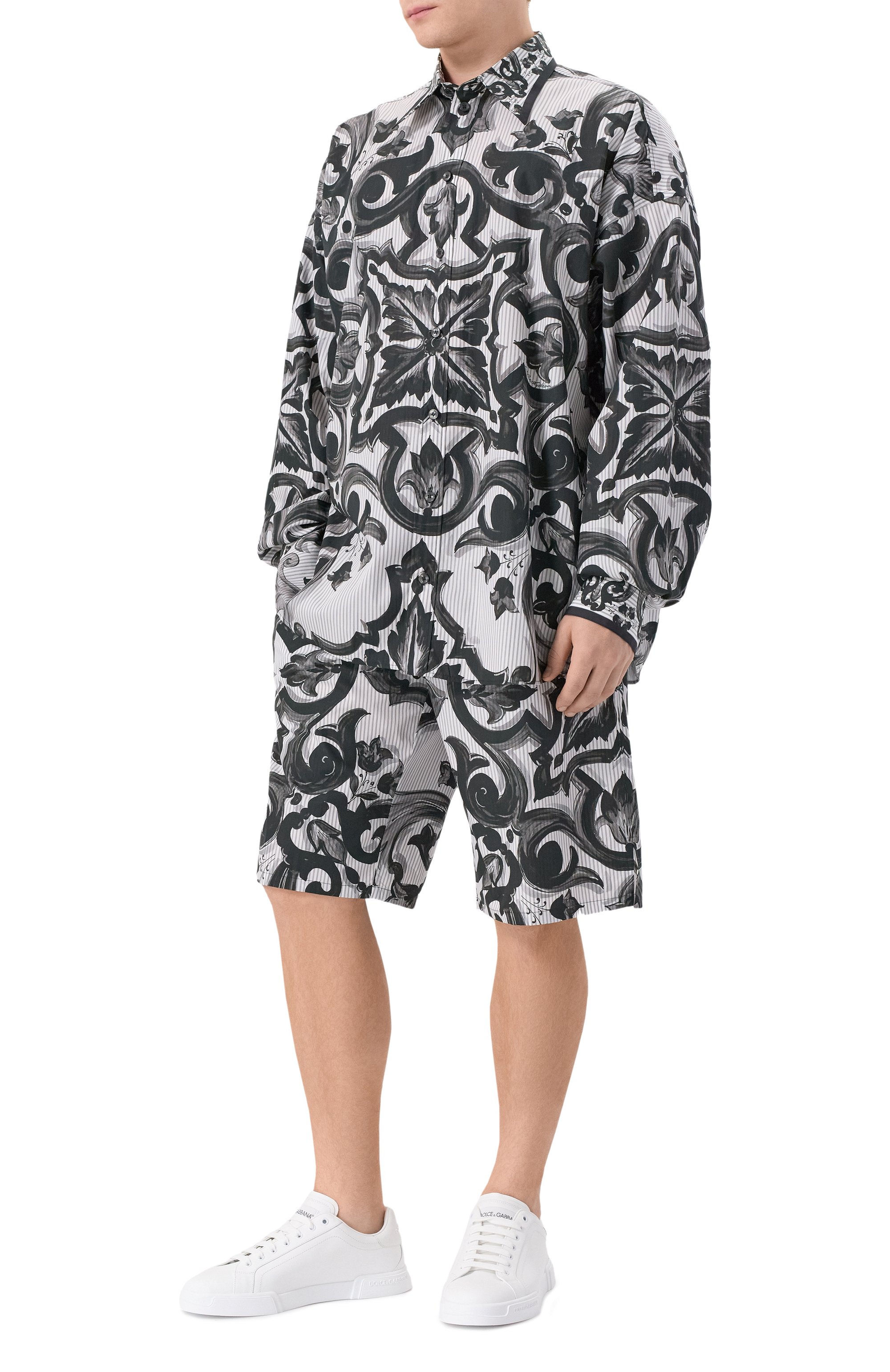 Хлопковые шорты DOLCE & GABBANA, арт. GV37AT/GJ618, фото 2