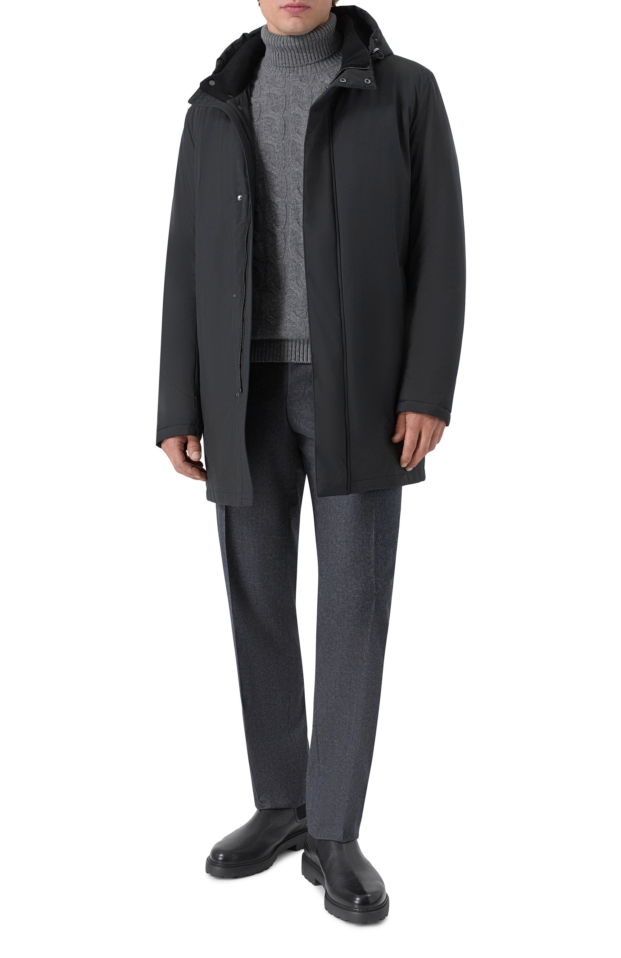 Утепленная парка ANDREA CAMPAGNA, арт. M0D.ASIAG0/VIN, фото 2