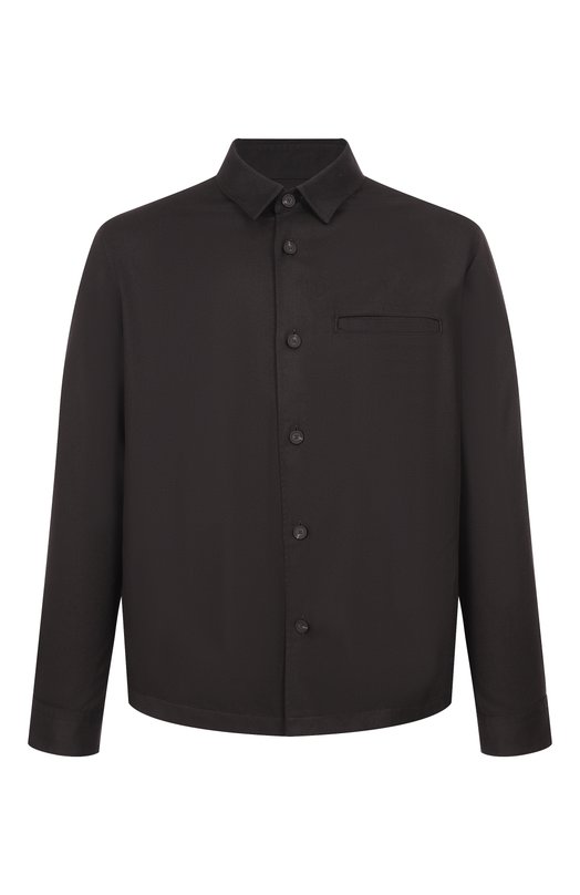 Куртка-рубашка из лиоцелла и хлопка HUGO 50555927 Чёрный 50555927