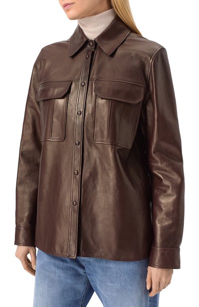 Кожаная рубашка MVST, арт. ZBGM-Y101-1/Z2764-2, фото 3