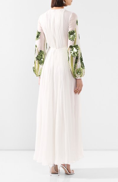 Шелковое платье VALENTINO, арт. TB0VDAG05CU, фото 4