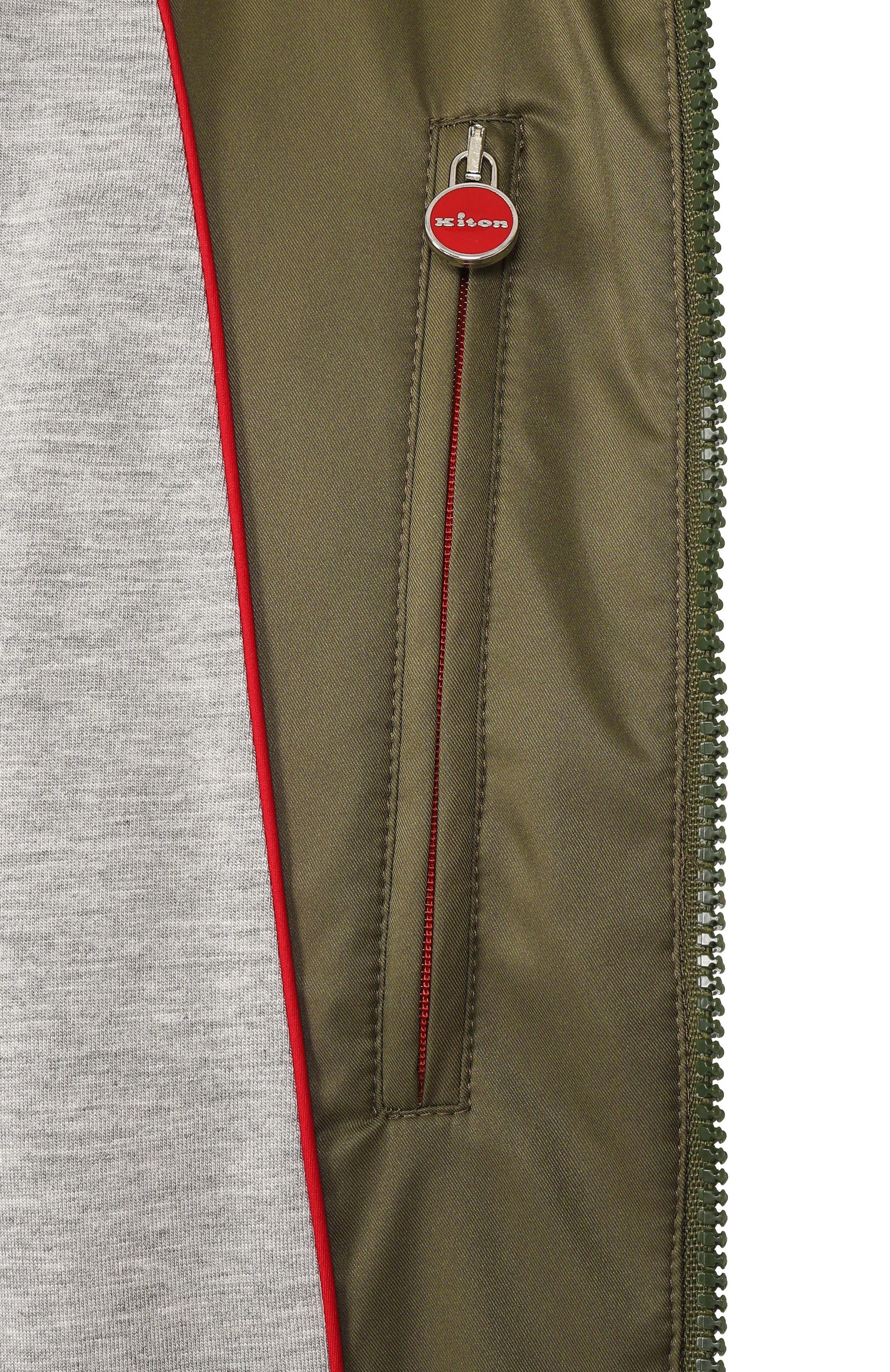 Бомбер KITON, арт. UW2141V0834F04/62, фото 7