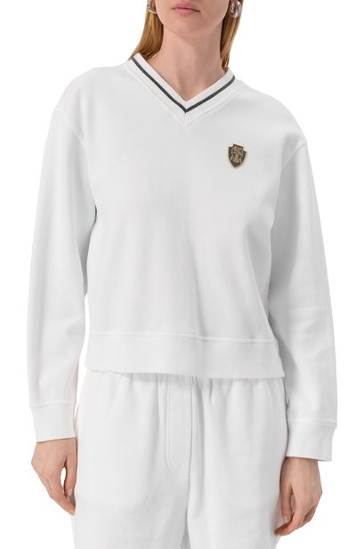 Хлопковый свитшот BRUNELLO CUCINELLI, арт. MG927B1434, фото 3