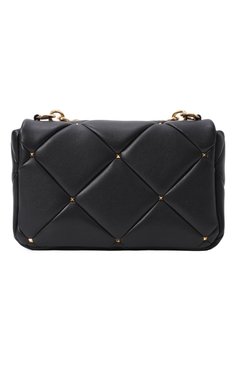 Женская сумка roman stud large VALENTINO черного цвета, арт. 5W2B0Q25/SNL | Фото 6 (Материал: Натуральная кожа; Ремень/цепочка: На ремешке; Материал сплава: Проставлено; Размер: large; Драгоценные камни: Проставлено)