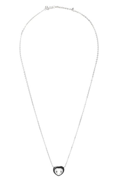 Женская подвеска с хрусталем и черной эмалью courage MOONKA, арт. crg-nl1-crs