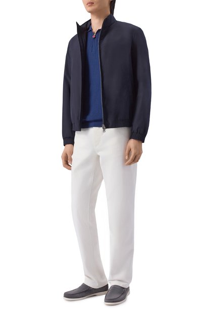 Мужская хлопковое поло KITON, арт. UMK0942