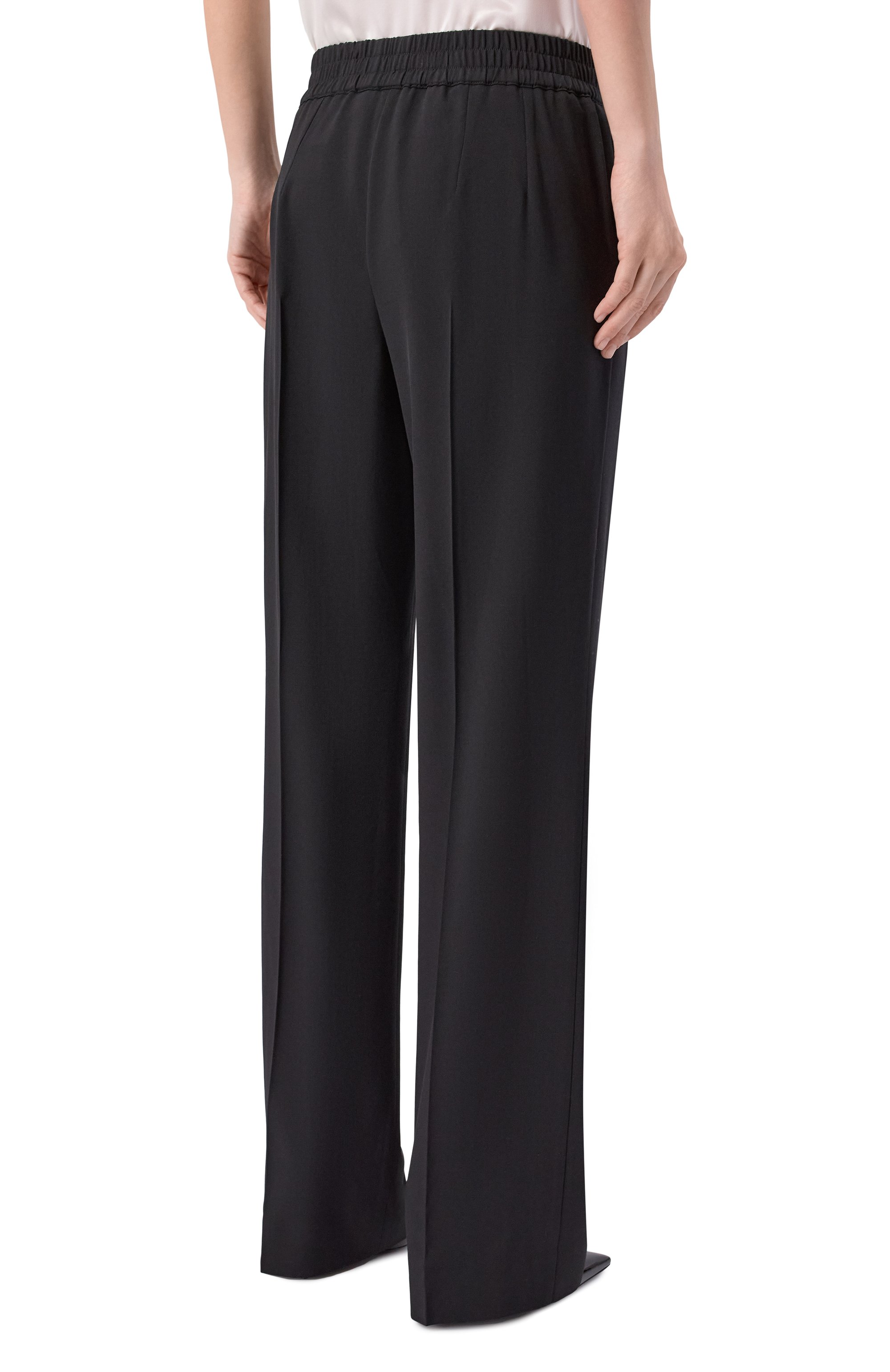 Шерстяные брюки DOLCE & GABBANA, арт. FTDIHT/GDDQS, фото 4