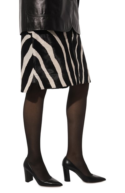 Кожаные туфли piper 85 GIANVITO ROSSI, арт. G21375.85RIC.VGINER0, фото 3