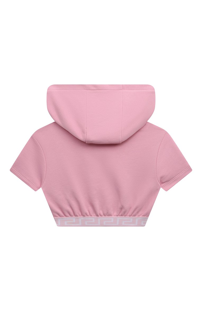 Хлопковое худи VERSACE, арт. 1013774/1A09694/4A-6A, фото 2