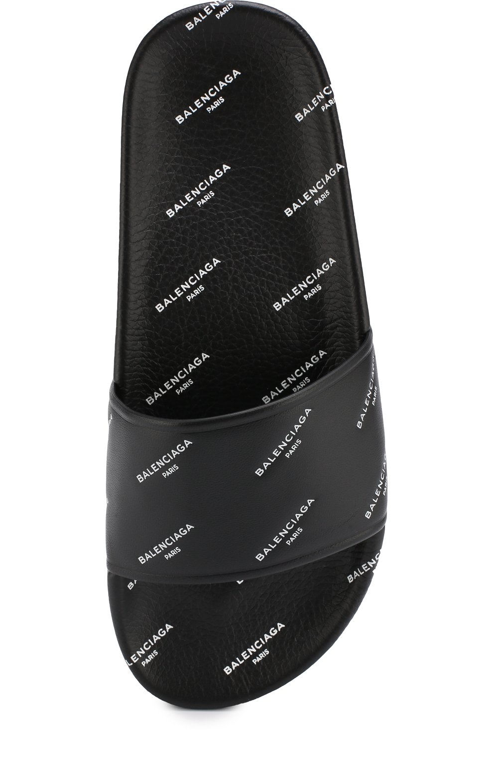 Кожаные шлепанцы pool с логотипом бренда BALENCIAGA, арт. 500576/WAL00, фото 5
