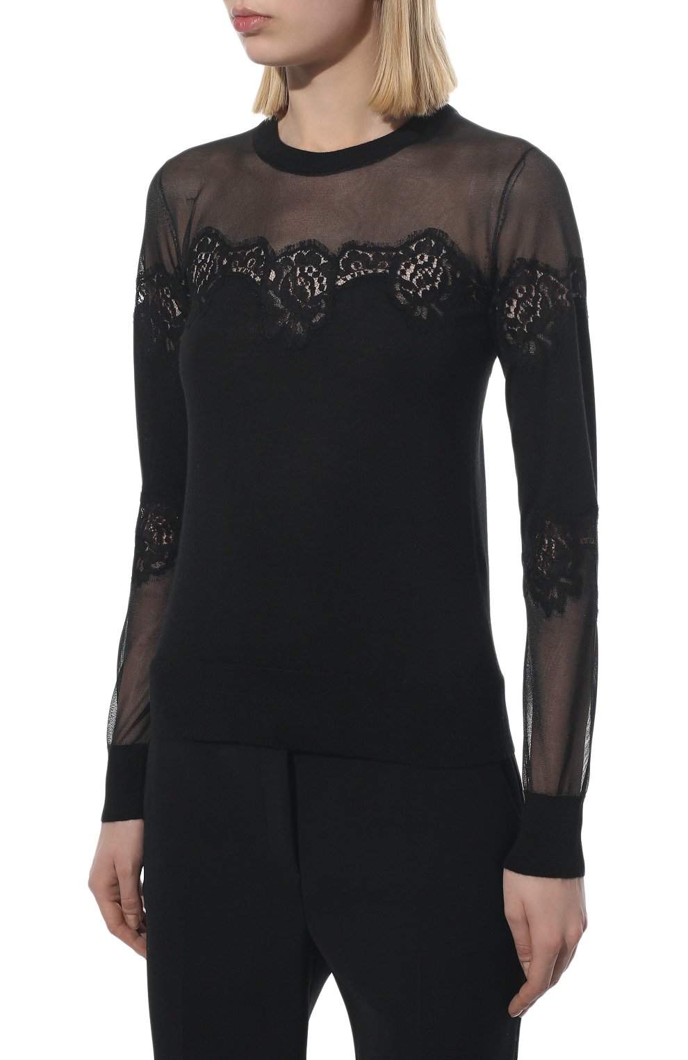 Топ из кашемира и шелка DOLCE & GABBANA, арт. FXF72T/JCMY0, фото 3