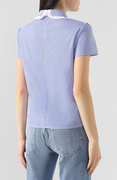 Хлопковая блузка REDVALENTINO, арт. RR3AA0U7/JQQ, фото 4