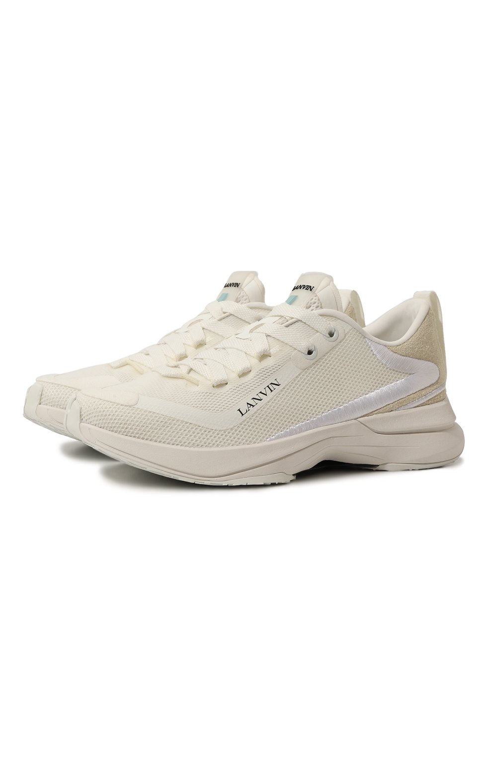 Комбинированные кроссовки l-i mesh LANVIN, арт. FM-SKAK01-SUSH-P24, фото 1