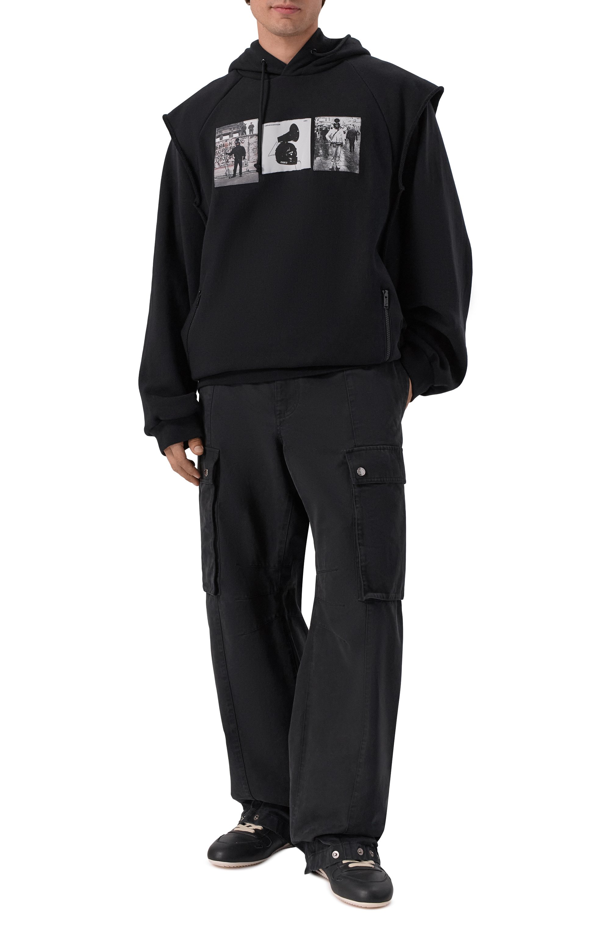 Хлопковое худи UNDERCOVER, арт. UC2E4803-2, фото 2