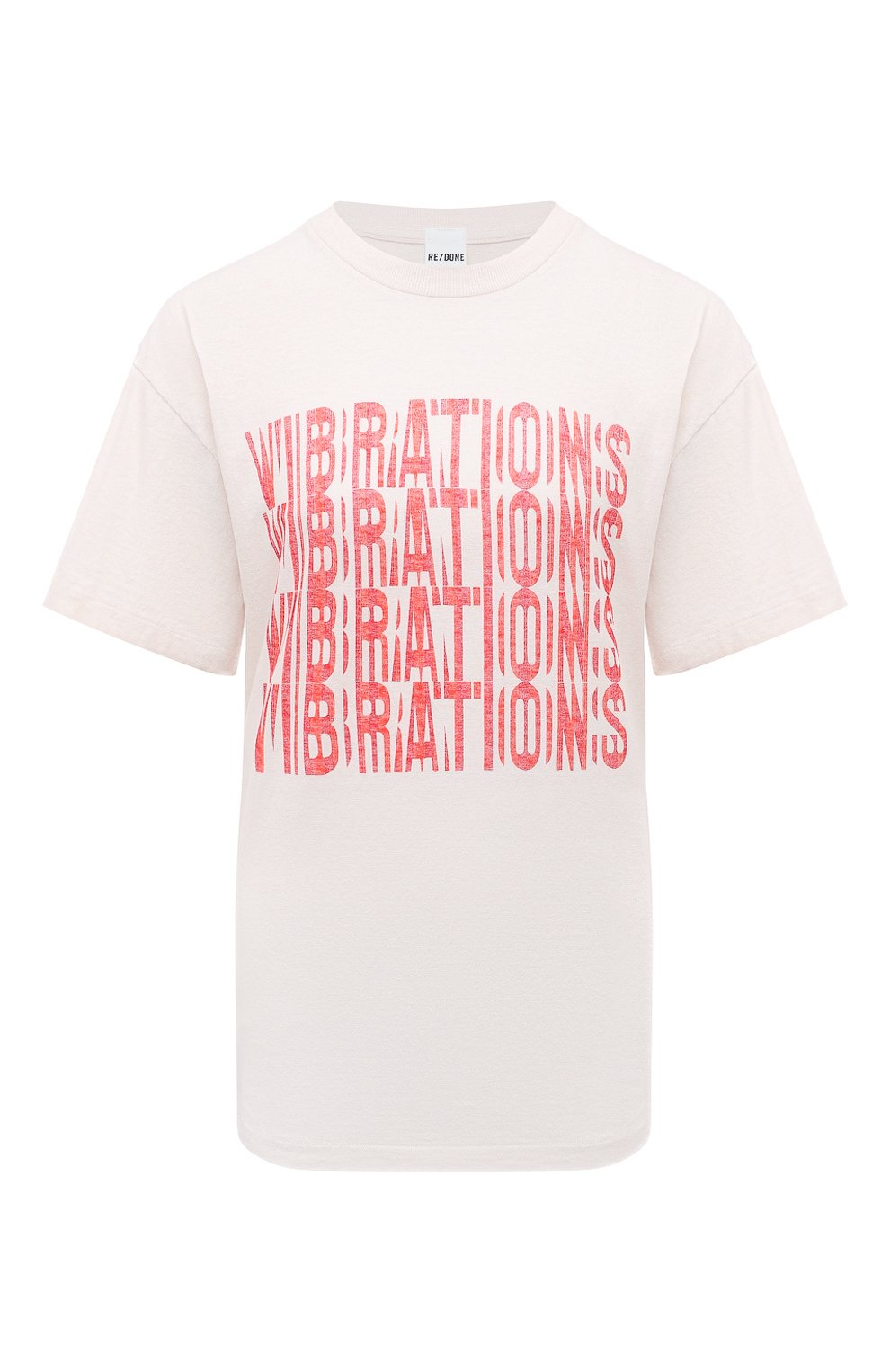 Хлопковая футболка RE/DONE, арт. 024-02W9ET014, фото 1