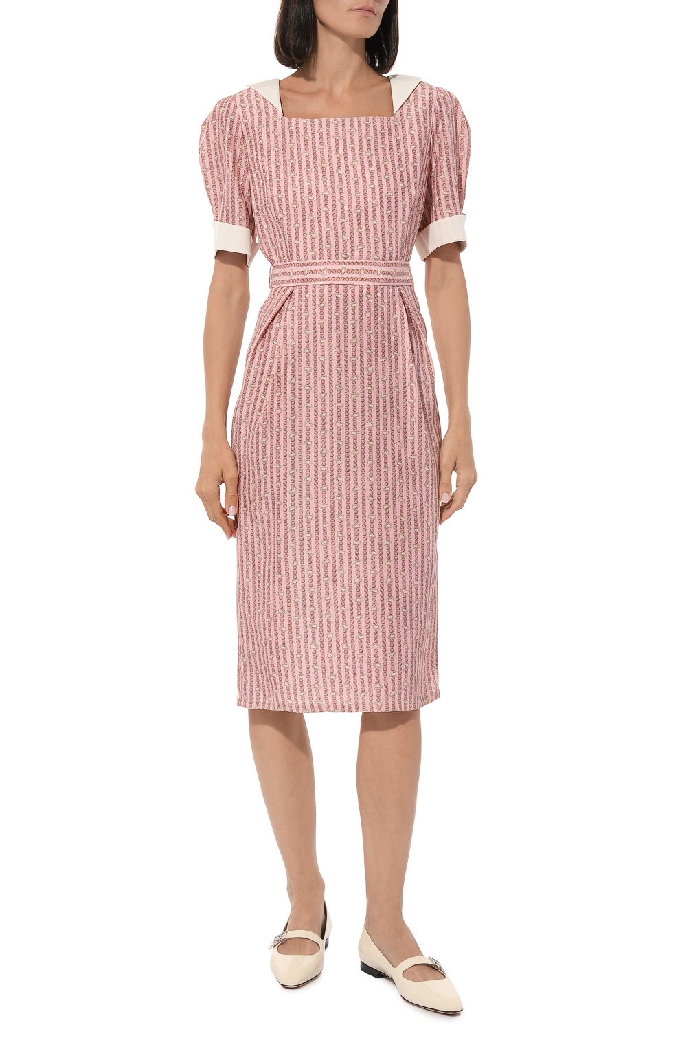 Шелковое платье ULYANA SERGEENKO, арт. ABM002SS22Ornella 4853т21, фото 3