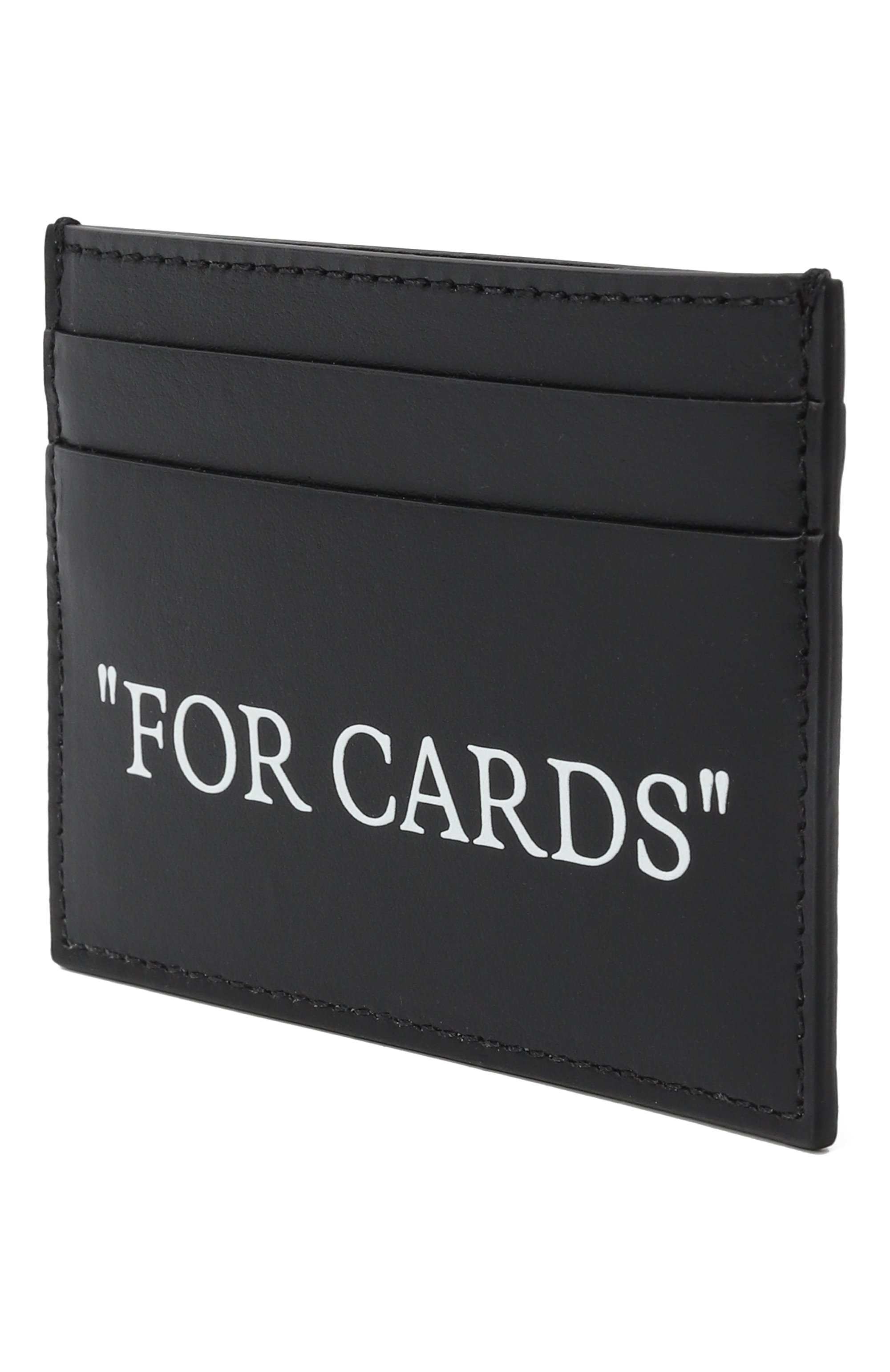 Кожаный футляр для кредитных карт OFF-WHITE, арт. 0MND067C99LEA001, фото 4