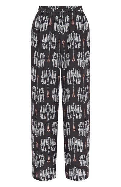 Женские шелковые брюки AKHMADULLINA, арт. 1226.3B602/S713.3