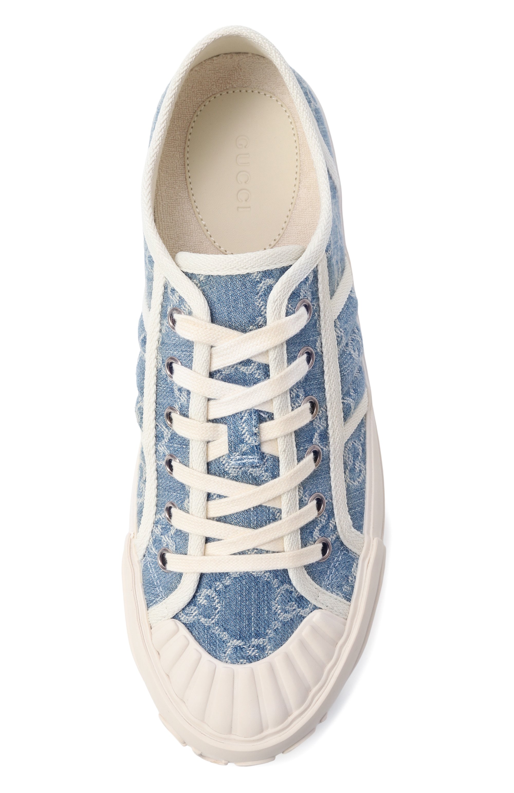 Текстильные кеды chunky GUCCI, арт. 831825/FAD7P, фото 6