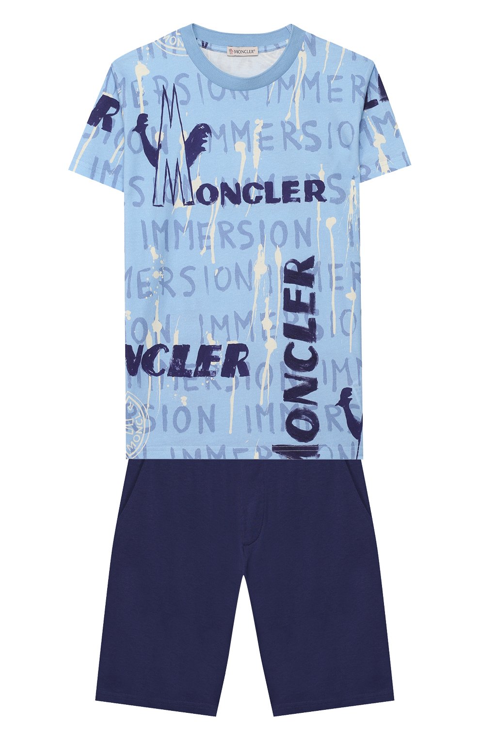 Комплект из футболки и шорт MONCLER, арт. F1-954-8M714-20-83907/4-6A, фото 1