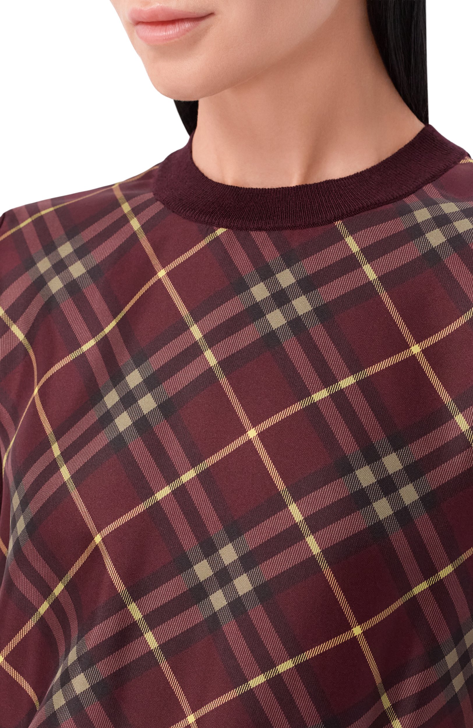 Пуловер из шерсти и шелка BURBERRY, арт. 8128359, фото 5